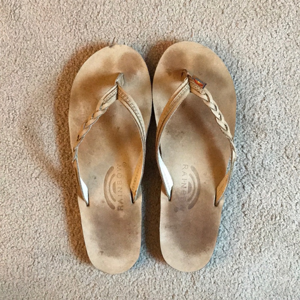 rainbow sandals-women’s flirty braidy